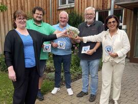 Gewerbeverein Haunstetten spendet an besondere Wohnform Haunstetten