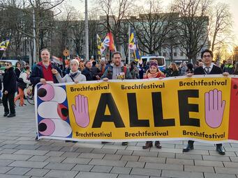 Lebenshilfe mittendrin beim Brechtfestival 2026 – „ALLE“ sind eingeladen!