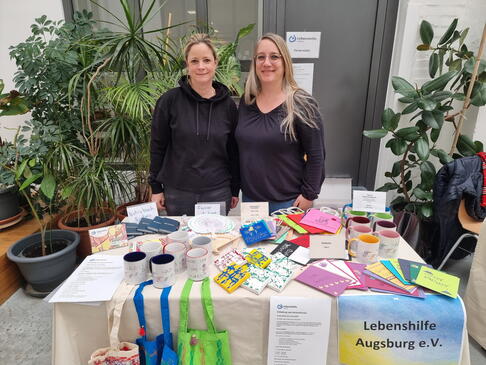 Förderstätte beim "Tag der offenen Tür" der Schäfflerbach-Werkstätten